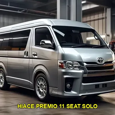 hiace premio 11 seat solo